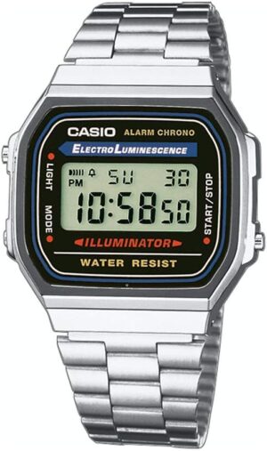 Casio Vintage A168WA-1 Electro Luminescence Watch