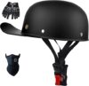Sanhai Vintage Open Face DOT Approved Helmet