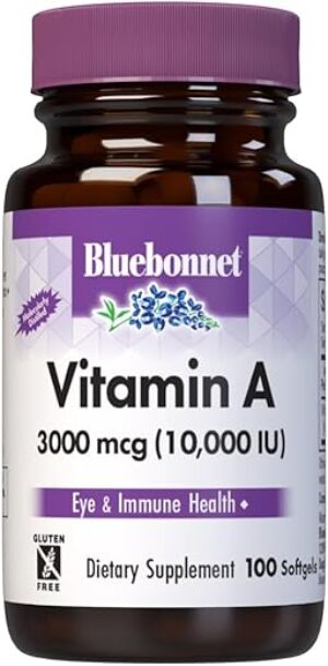 Bluebonnet Vitamin A 10,000 IU Fish Oil