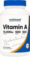 Nutricost Vitamin A 10,000 IU Softgels