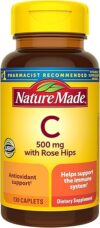 Nature Made Vitamin C 500 Mg With Rose Hips