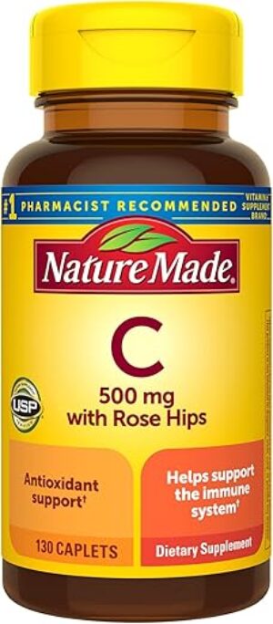 Nature Made Vitamin C 500 Mg With Rose Hips