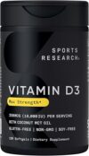 Sports Research Vitamin D3 10,000 IU Supplement