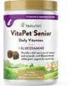 NaturVet VitaPet Senior Dog Vitamin Supplements 120 Ct