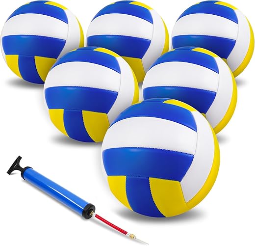 Sawowkuya Volleyball Balls Official Size 5 Set