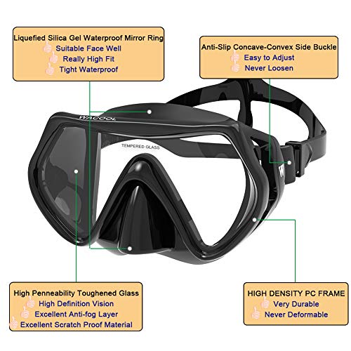WACOOL Professional Snorkeling Set With Anti-Fog Coating - Image 5