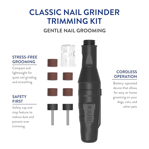 Wahl Animal Pet Dog Cat Nail Grinder Kit (5971) - Image 2