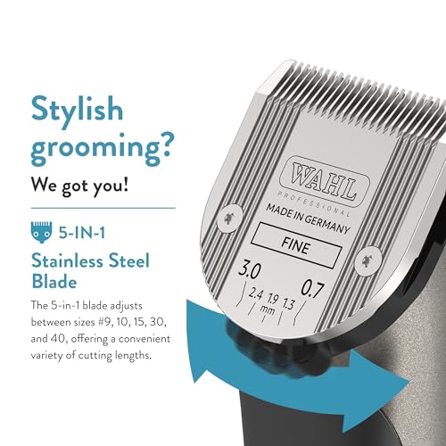 Wahl Bravura Gunmetal With Stainless Steel Comb - Image 3