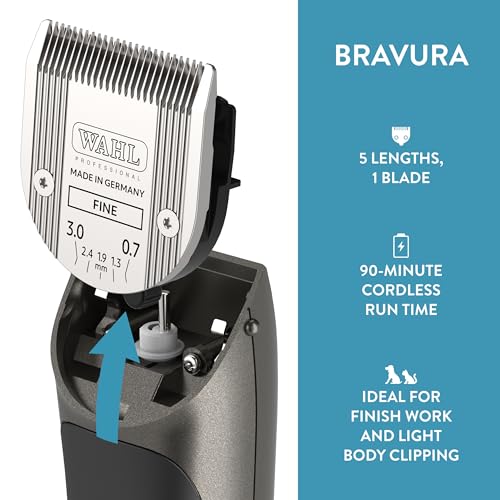 Wahl Bravura Gunmetal With Stainless Steel Comb - Image 4
