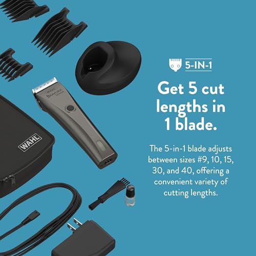 Wahl Bravura Gunmetal With Stainless Steel Comb - Image 5