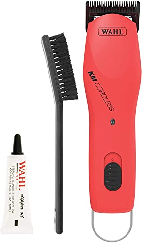 Wahl KM Cordless 2-Speed Blade Clipper (Poppy Red) - Image 3