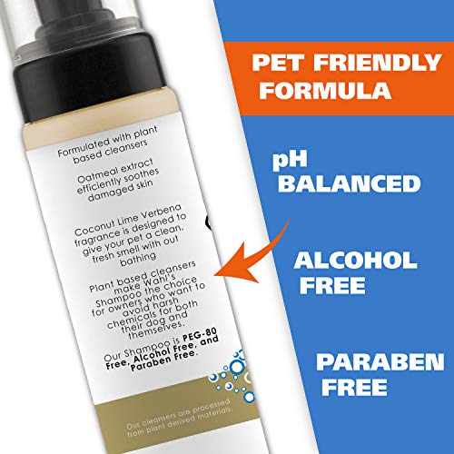 Wahl Pet Waterless Shampoo Oatmeal & Coconut Lime Verbena - 7.1 Oz - Image 4