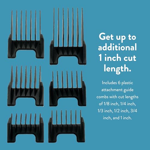 Wahl Professional 5-in-1 Clipper Guide Comb Set - Image 5