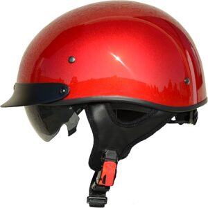 VEGA Warrior Motorcycle Half Helmet With Sunshield