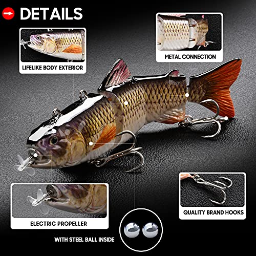 watalure Robotic USB Rechargeable LED Fishing Lures - Image 3
