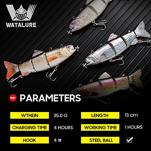watalure Robotic USB Rechargeable LED Fishing Lures - Image 2