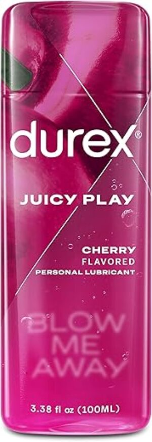 Durex Water Based Cherry Flavored Lube, 3.38 fl oz