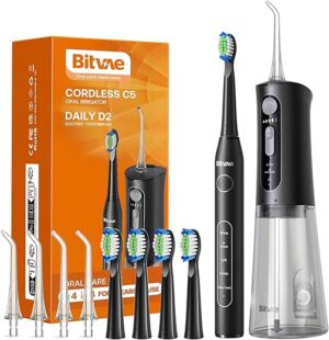 Bitvae Water Dental Flosser Teeth Picks - Cordless