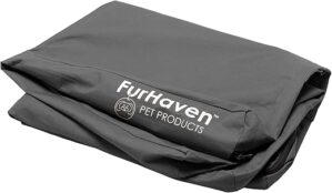 Furhaven Water-Resistant Dog Bed Cover, Large