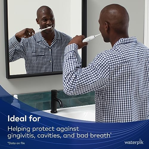 Waterpik Sonic Electric Toothbrush, Rechargeable, White STW-03W020 - Image 2