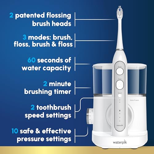 Waterpik Sonic-Fusion 2.0 Electric Flossing Toothbrush SF-04 - Image 2
