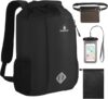 Sunnylon Waterproof Dry Bag Backpack With Waist Pouch