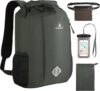 Sunnylon Waterproof Dry Bag Backpack With Waist Pouch