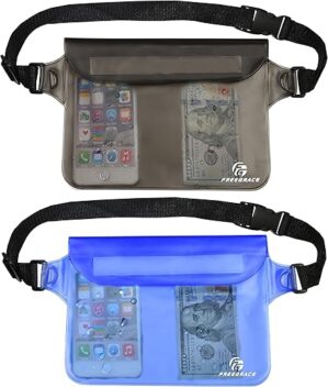 Freegrace Waterproof Pouches With Waist Strap