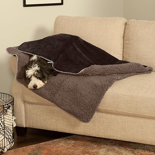 Furhaven Waterproof Self-Warming Dog & Cat Blanket