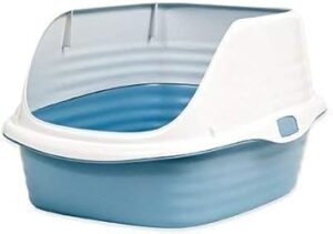 Petmate Wave Rimmed Litter Pan