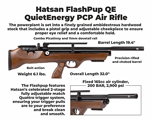 Wearable4U FlashPupQE Quiet Energy Air Rifle Bundle - Image 3