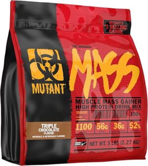 Mutant Weight Gainer Protein Powder, Triple Chocolate