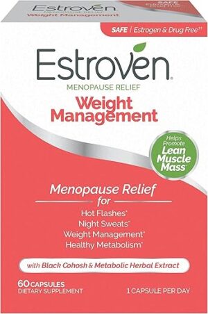 Estroven Weight Management Menopause Relief - 60 Ct