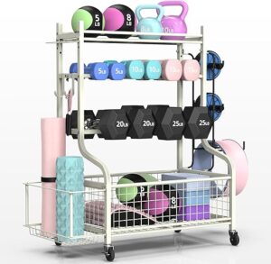 PLKOW Weight Rack For Dumbbells And Kettlebells