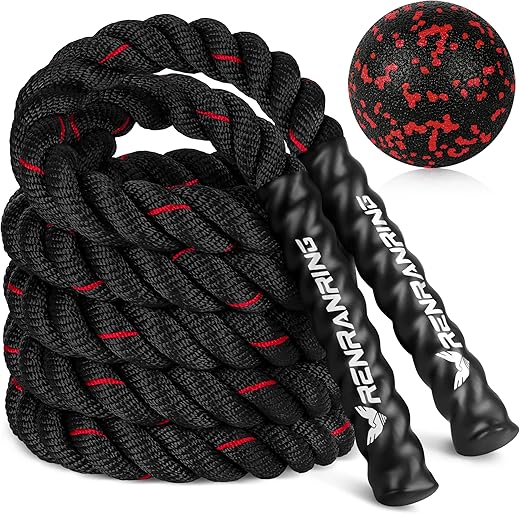 RENRANRING Weighted Jump Rope For Fitness Exercise