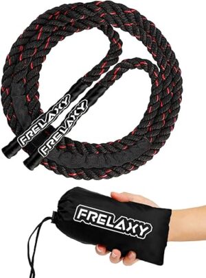 Frelaxy Weighted Jump Rope For Fitness Workouts
