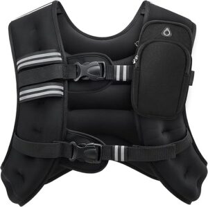 ZELUS Weighted Vest With Reflective Stripe