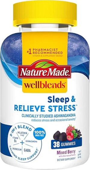 Nature Made Wellblends Sleep & Stress Relief Gummies