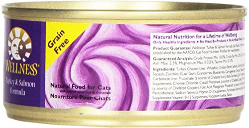 Wellness Cat Food Turkey & Salmon, 5.5 Ounce - Image 2