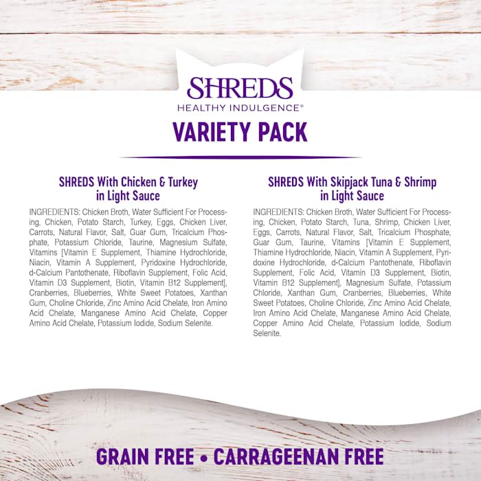 Wellness Complete Health Grain Free Shreds Variety Pack - Image 3