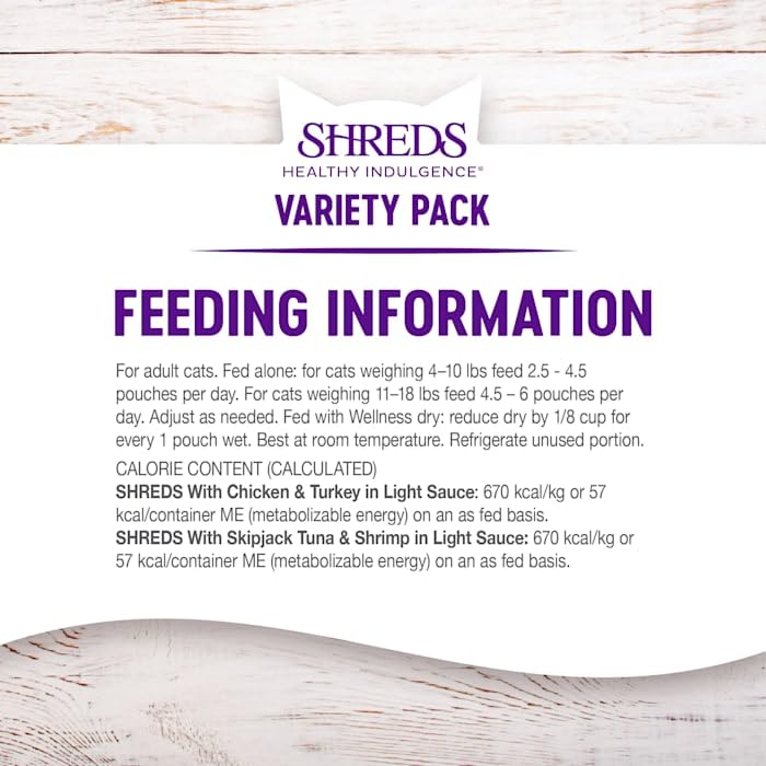 Wellness Complete Health Grain Free Shreds Variety Pack - Image 5
