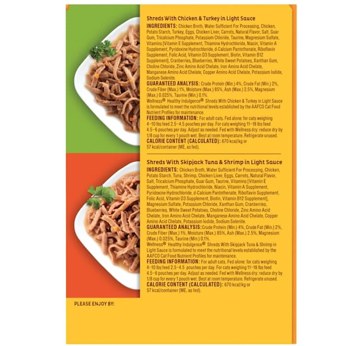 Wellness Complete Health Grain Free Shreds Variety Pack - Image 2