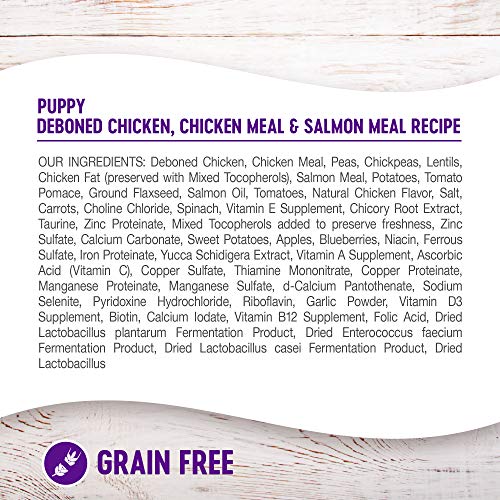 Wellness Grain Free Dry Puppy Food, Chicken & Salmon - Image 5