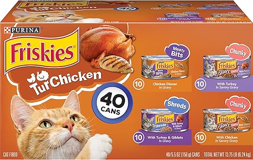 Friskies Wet Cat Food Gravy Variety Pack