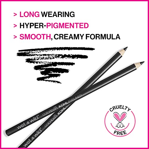 wet n wild Color Icon Kohl Eyeliner Pencil - Baby's Got Black - Image 3