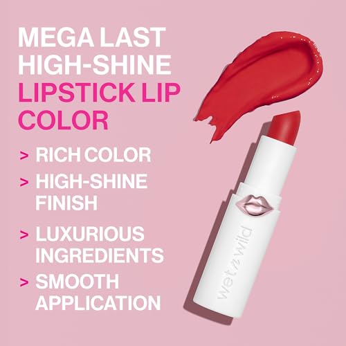 wet n wild Mega Last High-Shine Lipstick - Rosé And Slay - Image 2