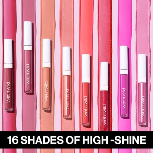 wet n wild MegaSlicks Lip Gloss, Ultra-Gloss Shine, Champagne - Image 3