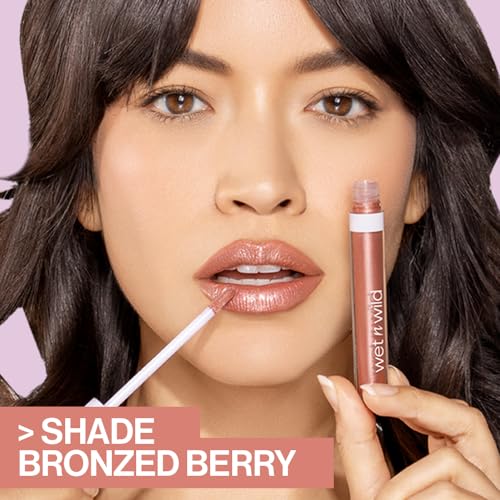 wet n wild MegaSlicks Lip Gloss, Ultra-Gloss Shine, Champagne - Image 5