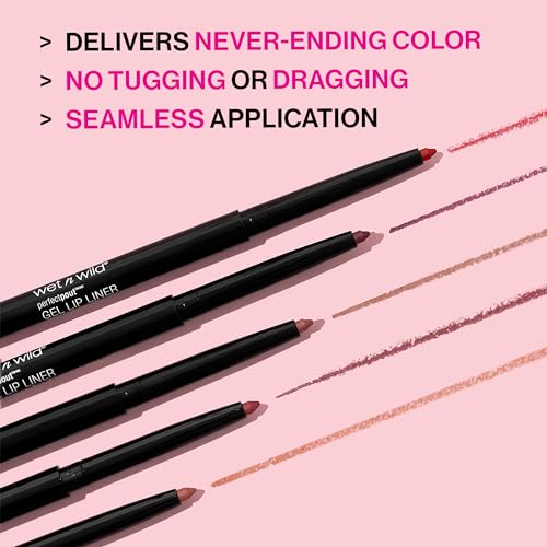 wet n wild Perfect Pout Matte Gel Lip Liner - Purple - Image 2