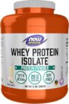 NOW Foods Whey Protein Isolate, Creamy Vanilla Powder